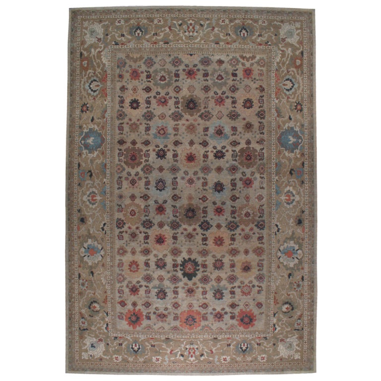 Antiker persischer Mahal-Teppich