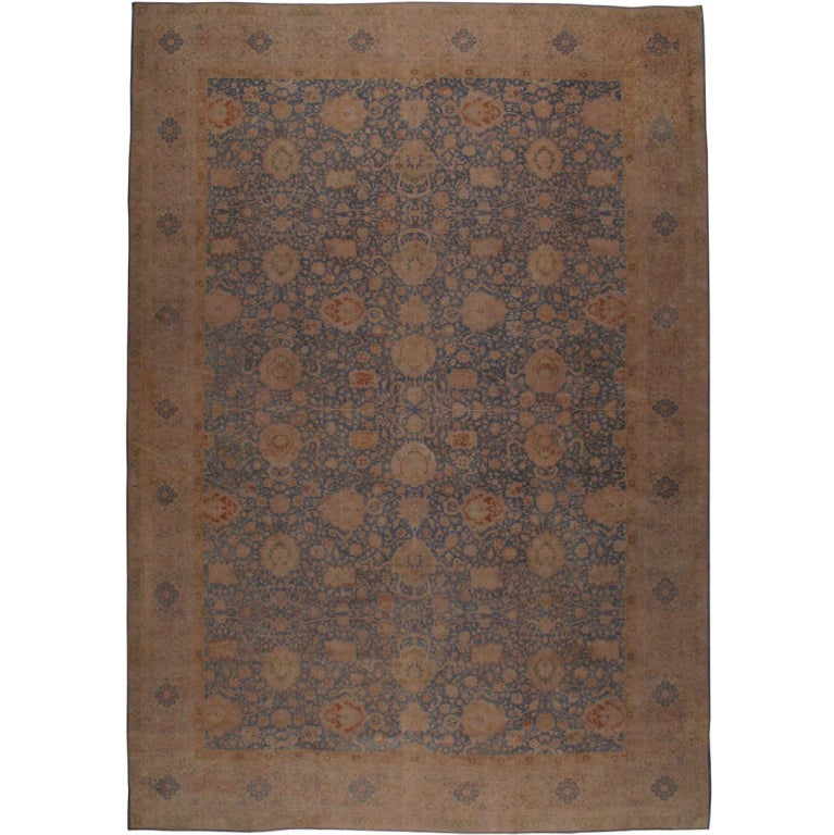 Antiker indischer Lahore-Teppich im Angebot