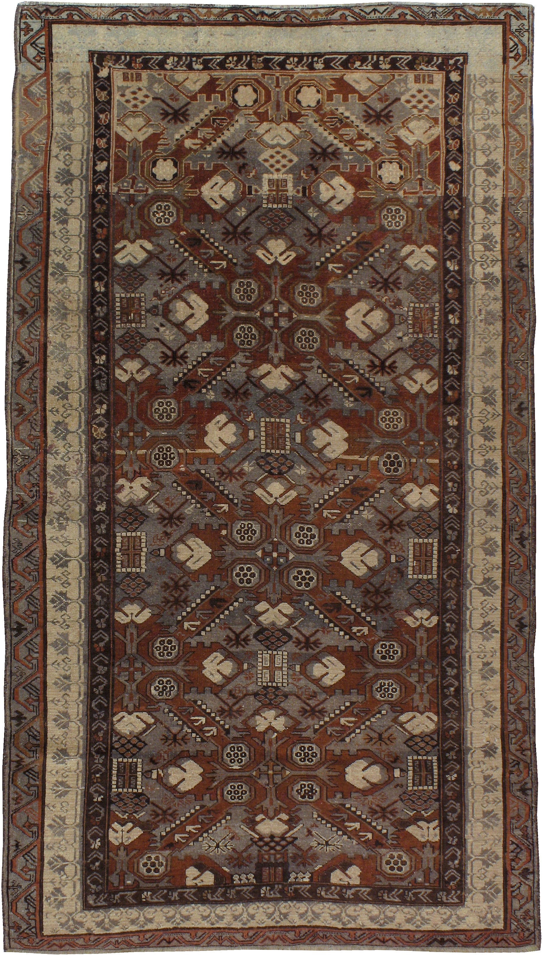 Tapis caucasien ancien ZeyKhor