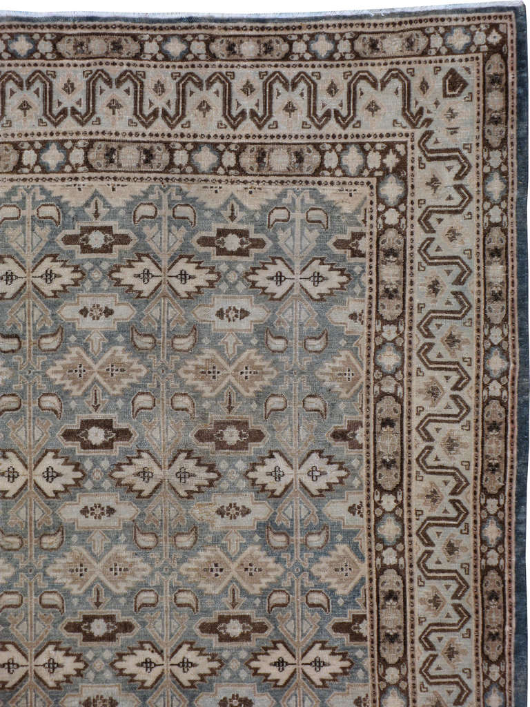 Antique Persian Khorassan Rug In Good Condition For Sale In New York, NY