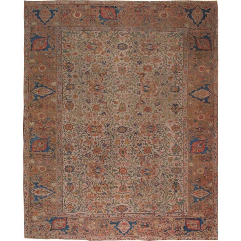 Tapis persan antique Sultanabad Mahal