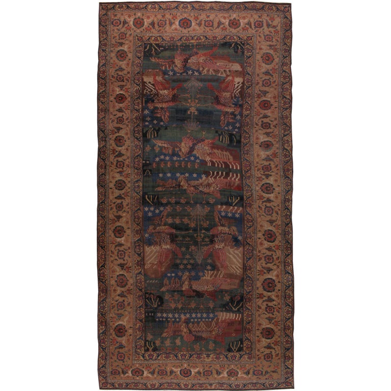 Tapis persan antique Bidjar en vente