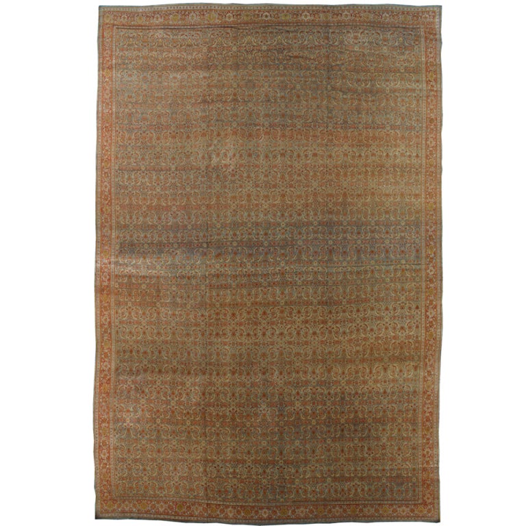 Antiker persischer Senneh-Teppich 18ft. 3in. x 27ft. 4in.