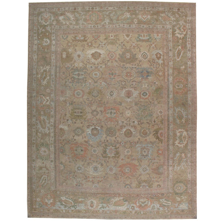 Antiker persischer Mahal-Teppich