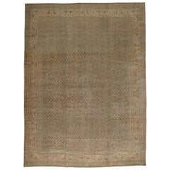 Antiker persischer Täbris-Teppich