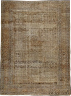 Antiker persischer Mahal-Teppich