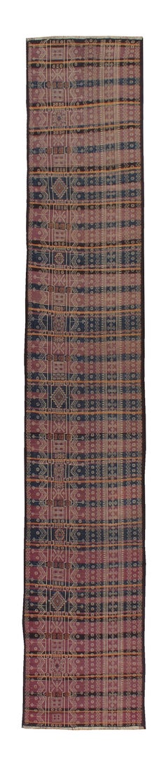 Türkischer Flachgewebe-Kilim, Vintage