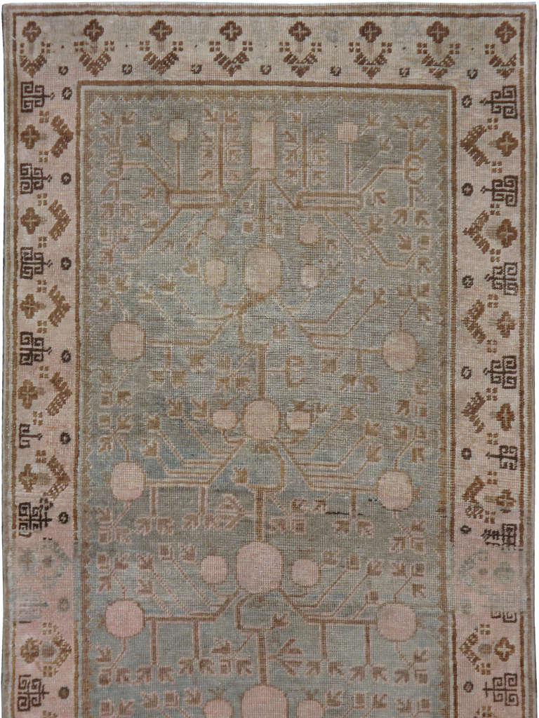 Antique East Turkestan Khotan Runner