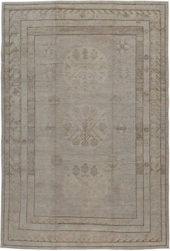 Tapis vintage du Turkestan oriental Khotan