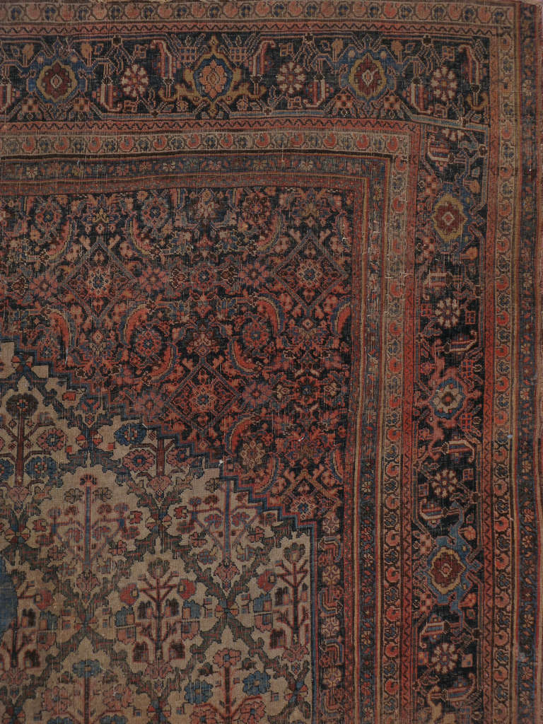 Perse Tapis persan antique Bidjar en vente