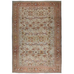 Antiker persischer Sultanabad-Teppich