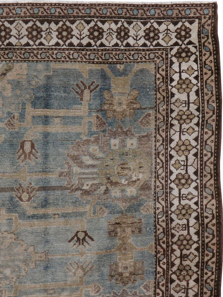 Alfombra persa antigua Malayer Persa en venta