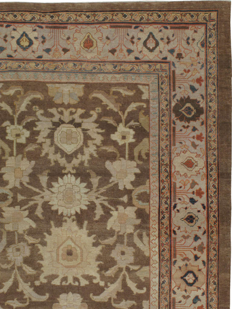 Persiano Tappeto antico persiano Mahal in vendita