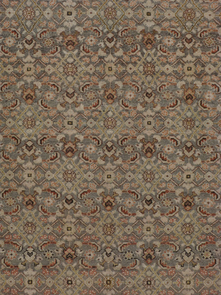 Alfombra persa Mahal de principios del primer cuarto del siglo XX.