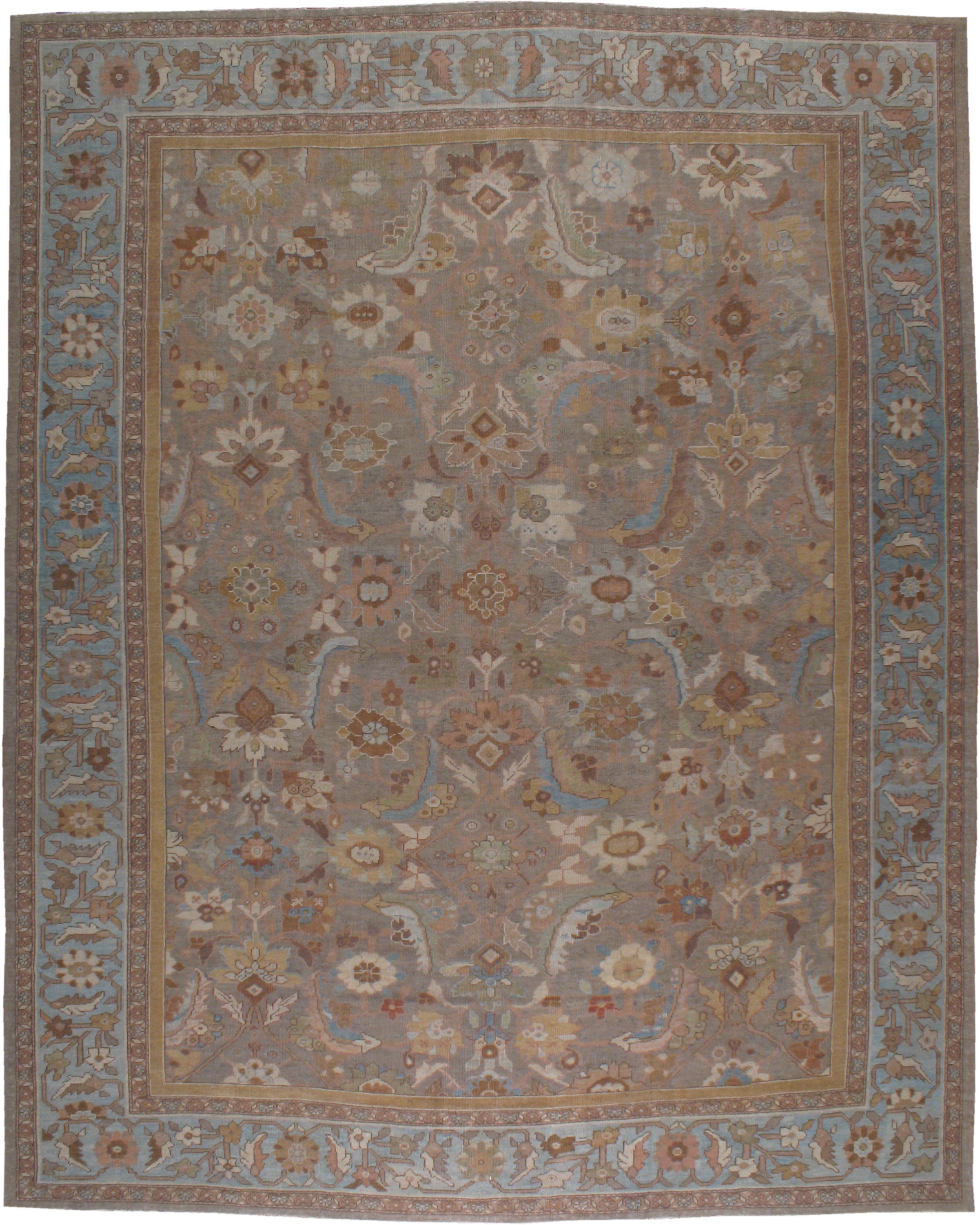Antiker persischer Mahal-Teppich