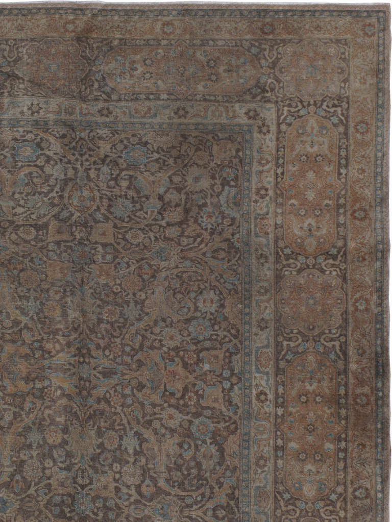 Persiano Tappeto antico persiano Tabriz in vendita