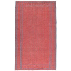 Vintage Persian Reversible Flat-Weave Kilim Rug