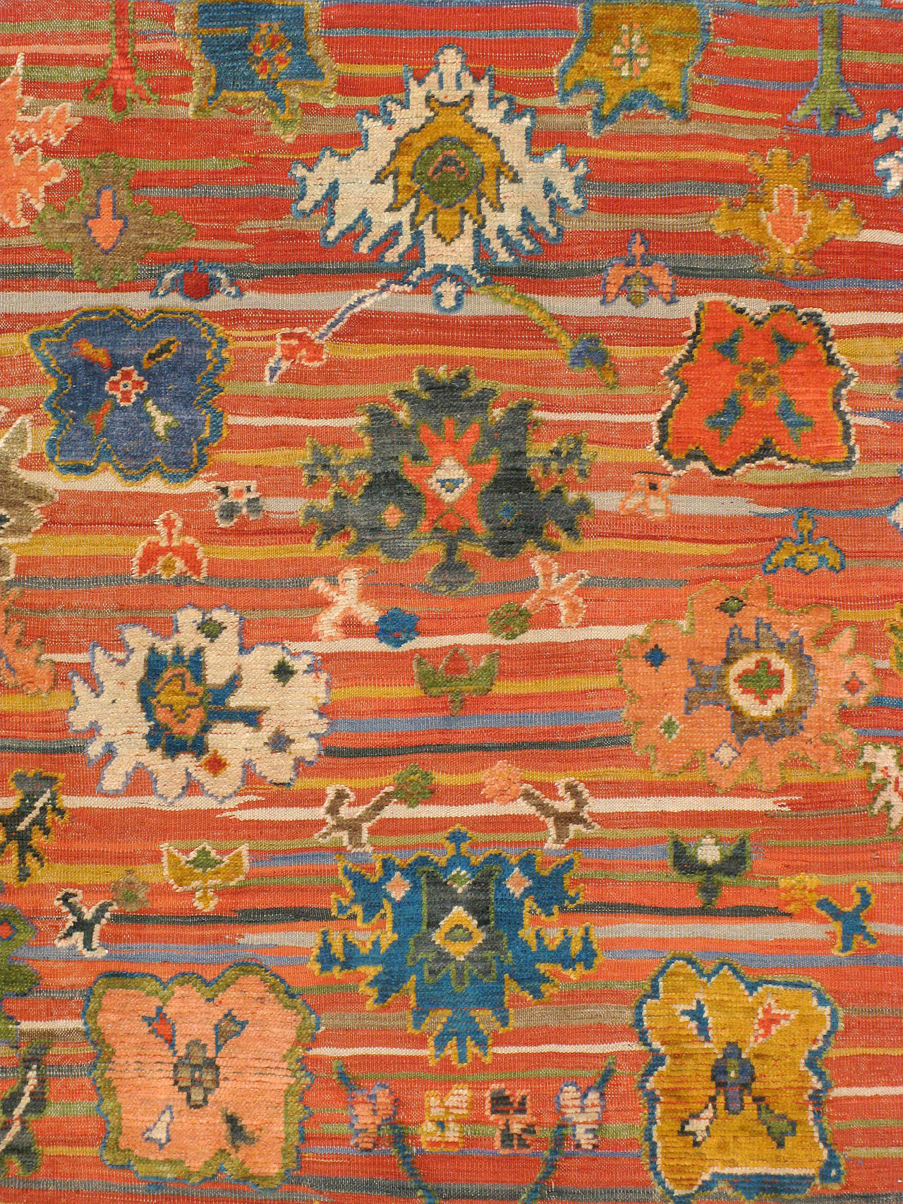 Modern Turkish Souf Oushak Rug