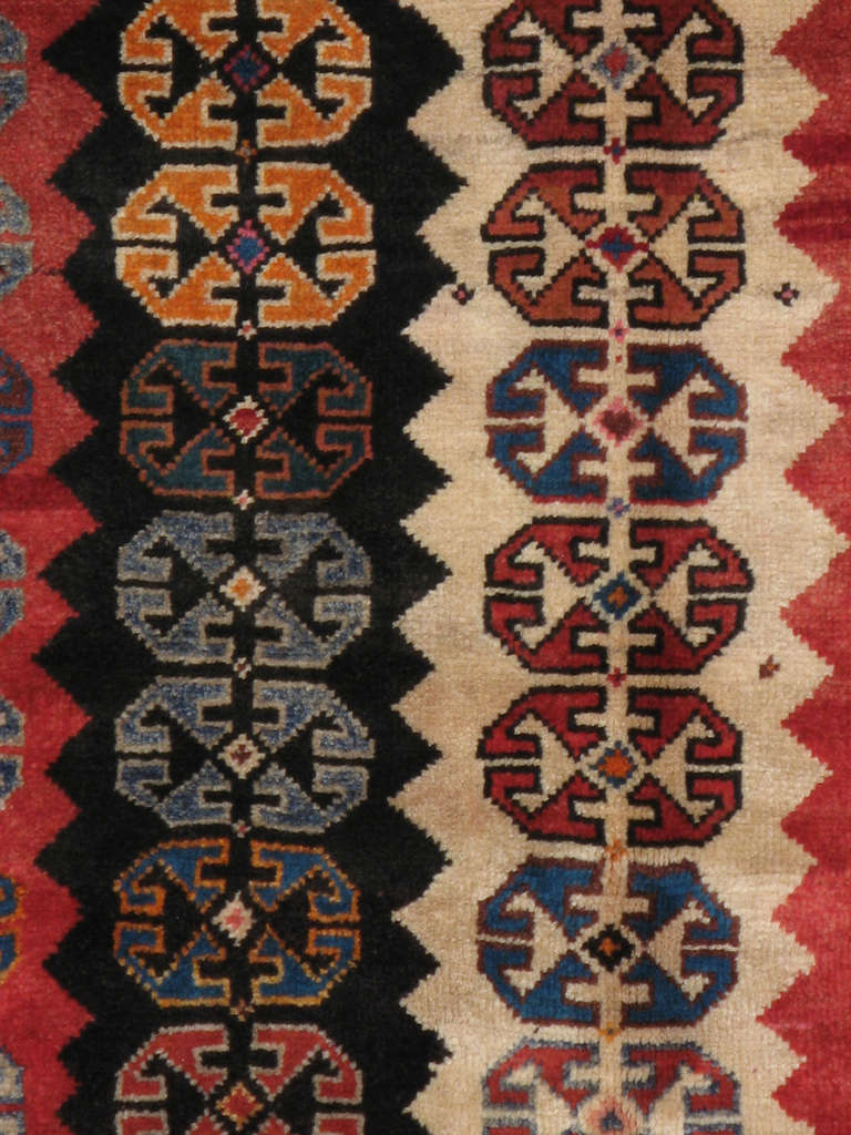 Perse Tapis persan Gabbeh vintage en vente