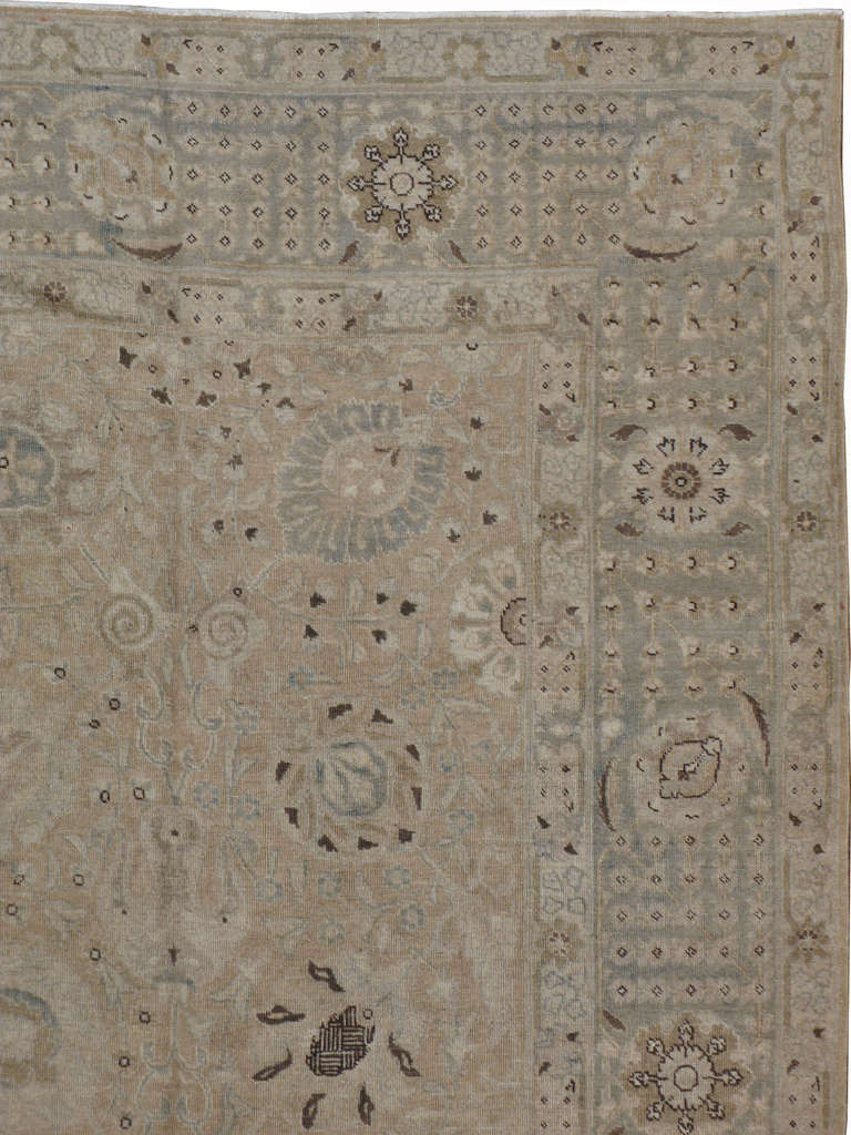 Perse Tapis antique de Tabriz en vente
