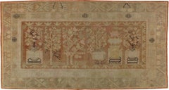 Tapis Khotan ancien du Turkestan oriental