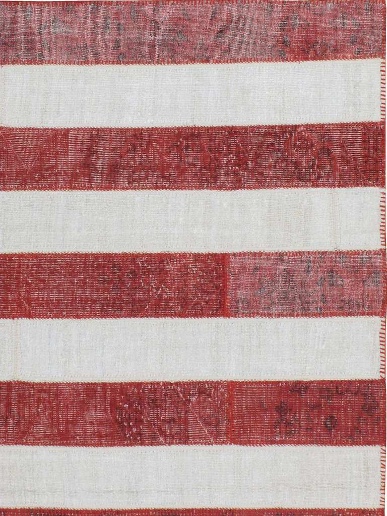 Vintage American Flag Rug