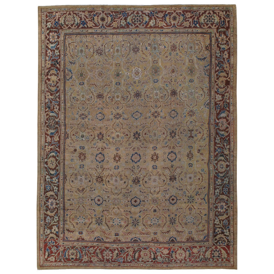 Antiker persischer Mahal-Teppich