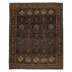 Antique Persian Bakhtiari Rug 11