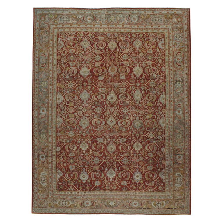 Tapis persan antique Mahal