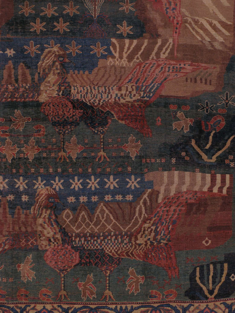 Perse Tapis persan antique Bidjar en vente