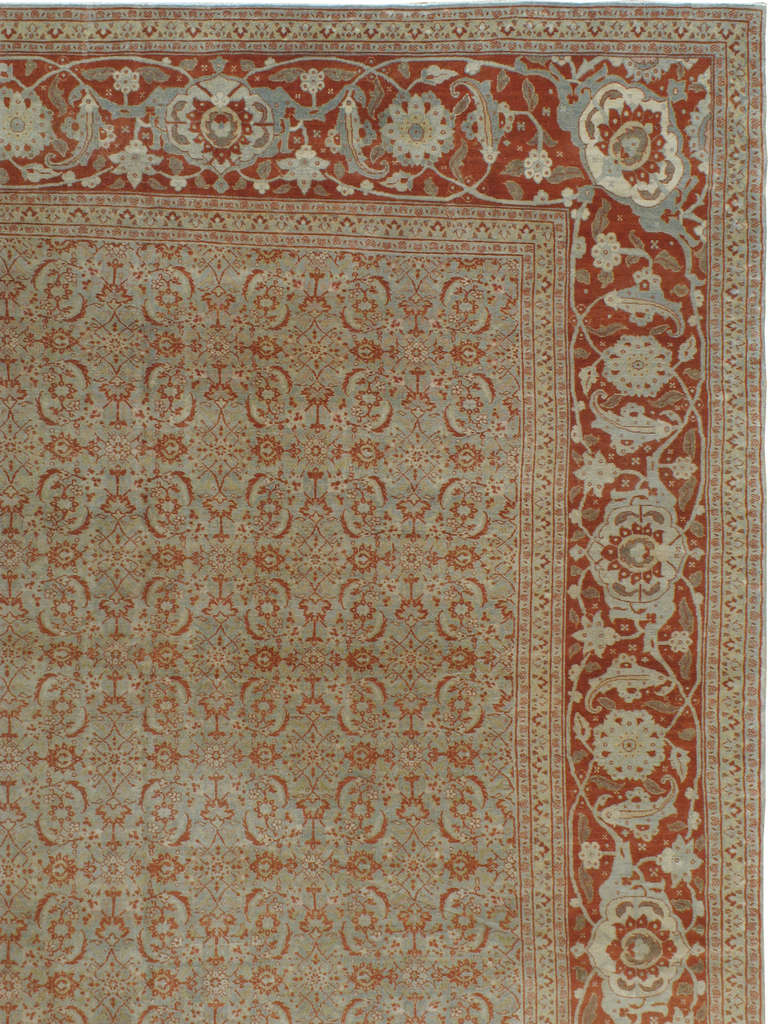 Persiano Tappeto antico persiano Tabriz in vendita