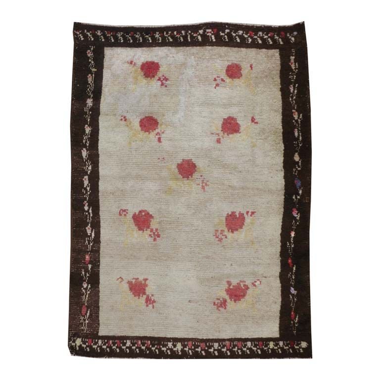 Türkischer Tulu-Teppich, Vintage