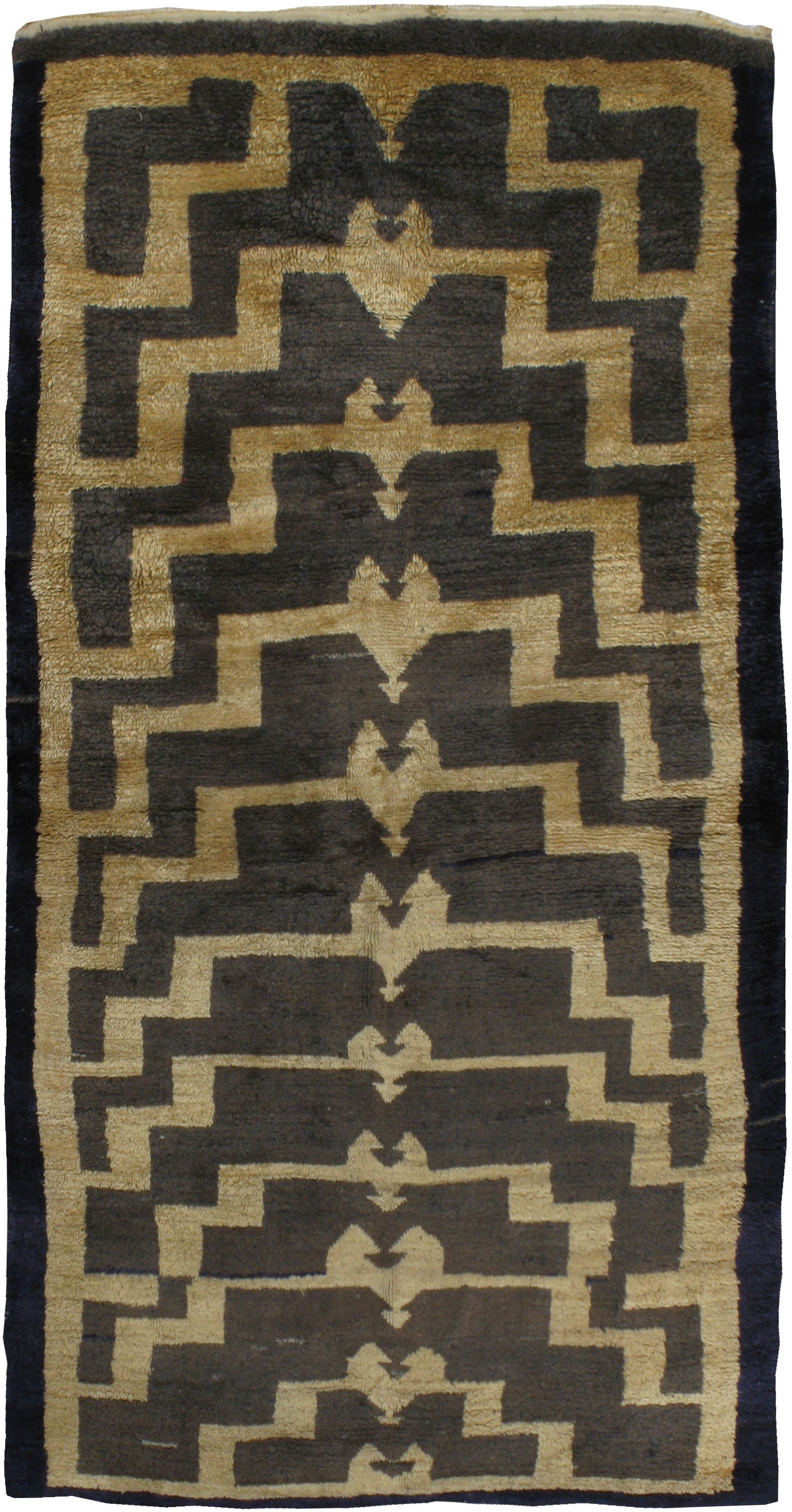 Türkischer Tulu-Teppich, Vintage