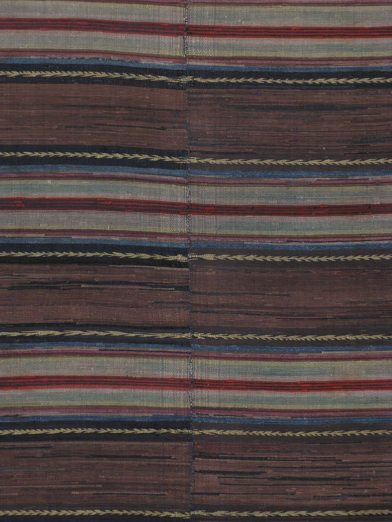 Vintage American Rag Rug For Sale at 1stdibs