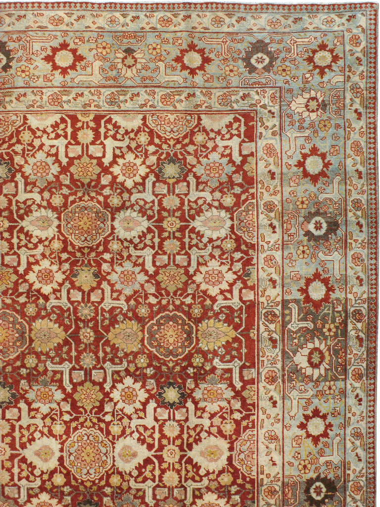 Persiano Tappeto antico persiano Tabriz in vendita