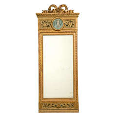 Antique Swedish Neoclassical Mirror Circa 1810