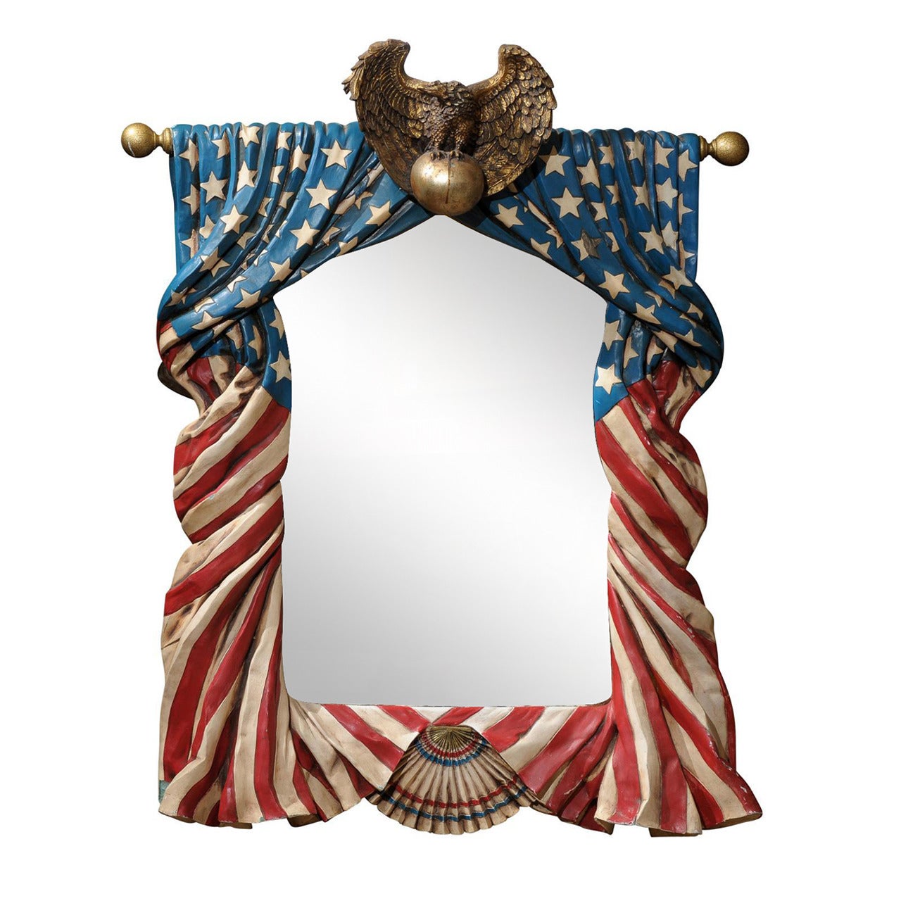 American Flag Mirror