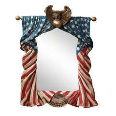 American Flag Mirror