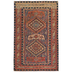 Antique Caucasian Shirvan Rug 11