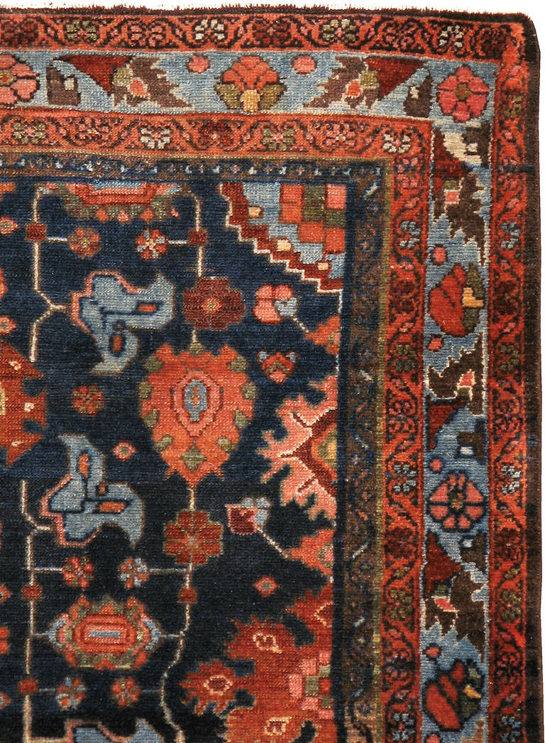 A first quarter of the 20th century Persian Malayer carpet.
