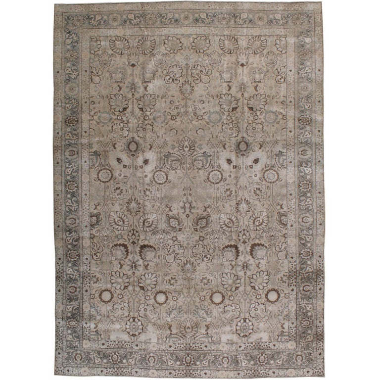 Tapis persan ancien de Tabriz