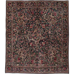 Vintage Persian Kashan Rug 5