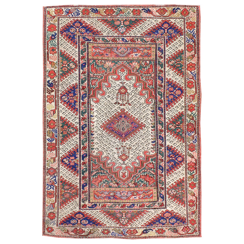 Antique Turkish Ghourdes Rug