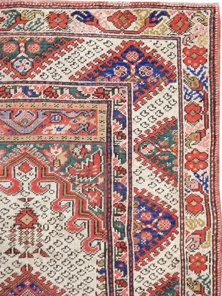 A first quarter 20th century Turkish Ghourdes carpet.