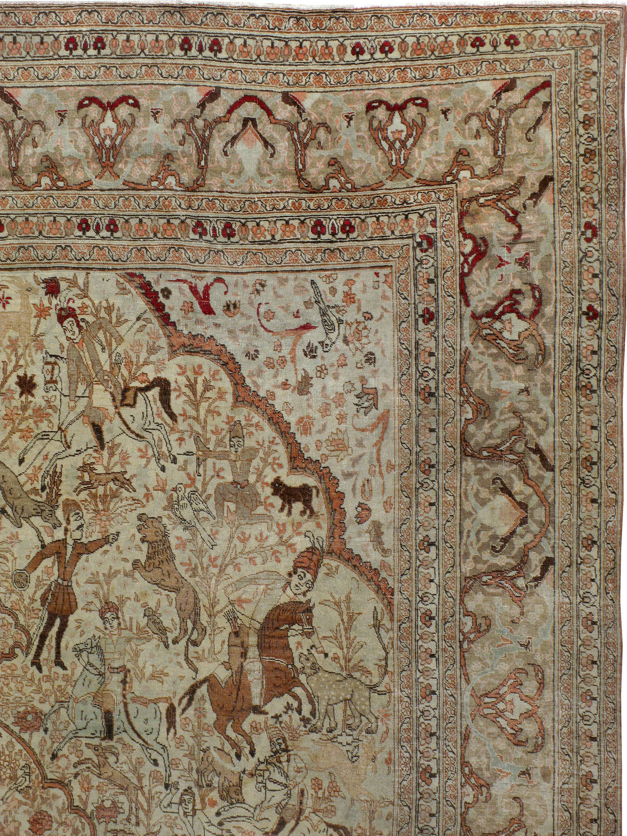 persian pictorial rugs