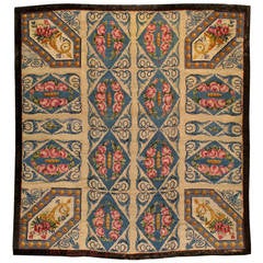 Antique European Savonnerie Rug 12