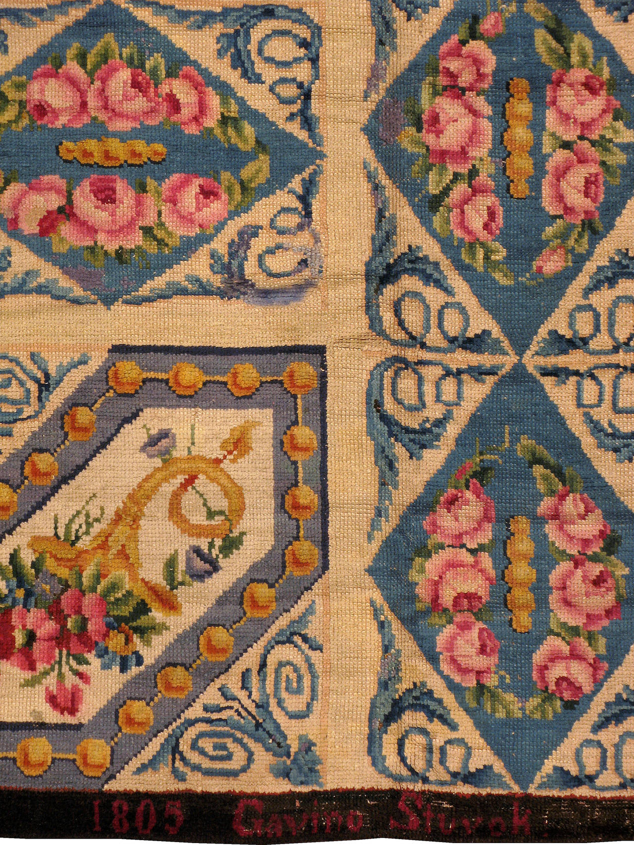 Aubusson Tapis européen ancien de la Savonnerie en vente
