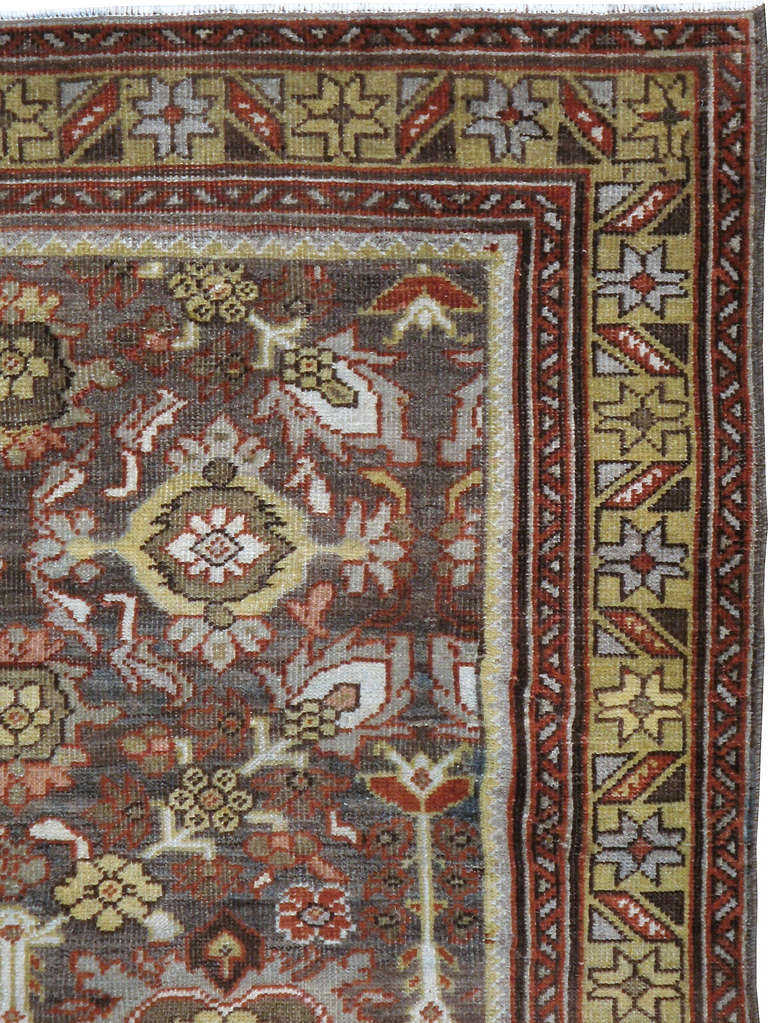 A first quarter of the 20th century Persian Mahal carpet.