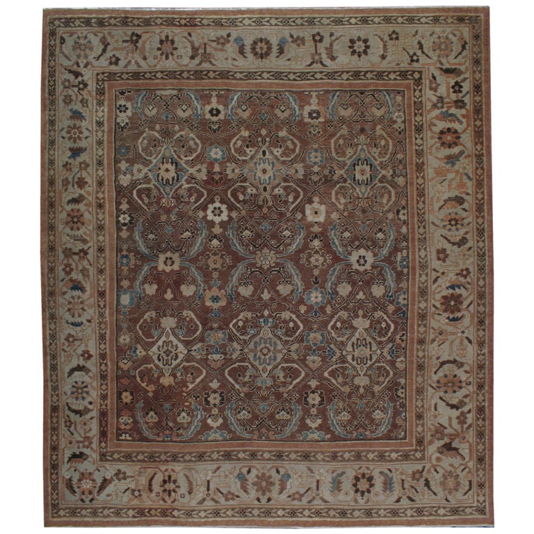 Antiker persischer Mahal-Teppich