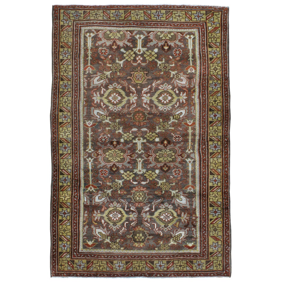 Antique Persian Mahal Rug